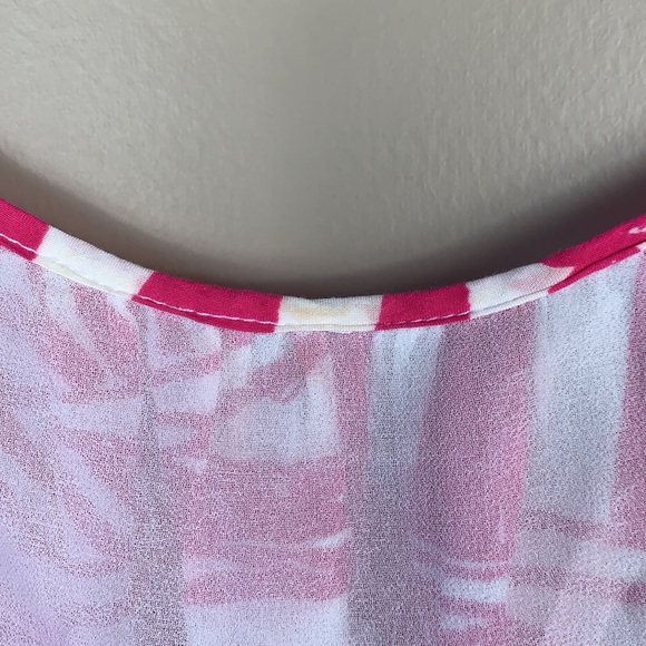 Lilly Pulitzer pink and white sailboat dress - Picture 7 of 7